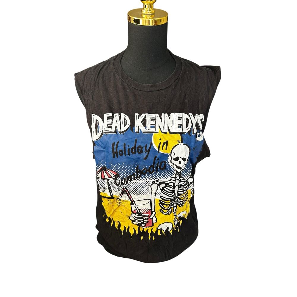 Vintage 1990s Dead Kennedys “Holiday in Cambodia” Tultex Band Shirt –Size Medium